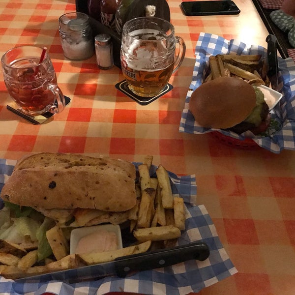 Best burger with jalapeño ever!VERY spicy but tasty.Stuff speaks fluent English, very helpful(got tips where to go in Prague).Can be full,so either book a table or come before the “rush” hour.