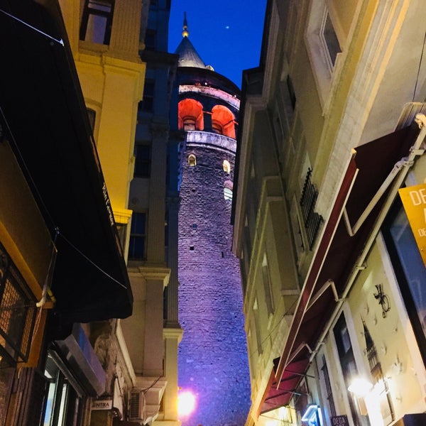 Photo taken at Galata Tower by H. O. on 6/2/2018