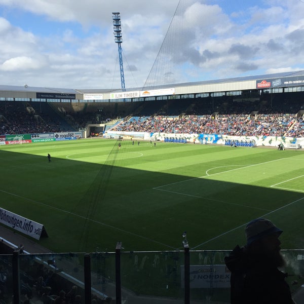 Photo taken at Ostseestadion by Johannes L. on 7/15/2016