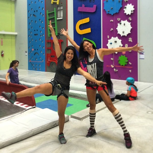 Photo taken at Sender One Climbing, Yoga and Fitness by Sha S. on 11/10/2014