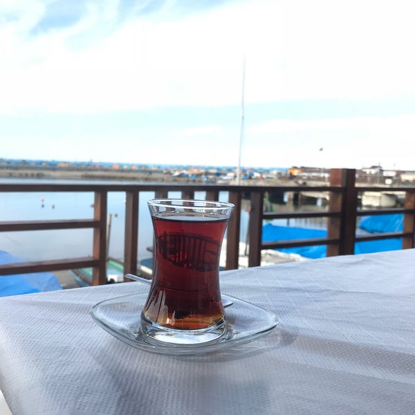 Photo taken at İskele Et &amp; Balık Restaurant by Ismail I. on 3/16/2018