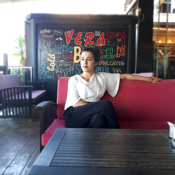 Photo taken at Vera Cafe by Sümeyye B. on 8/19/2018
