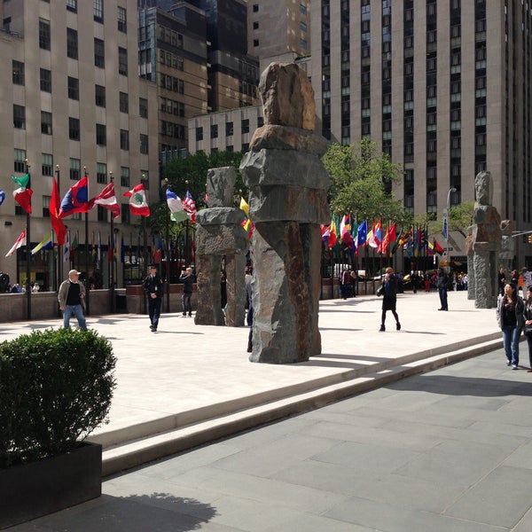 Photo taken at Rockefeller Center by Bob A. on 5/13/2013