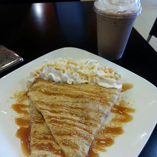 Photo taken at Coffee &amp; Crepes by Marta on 4/19/2014