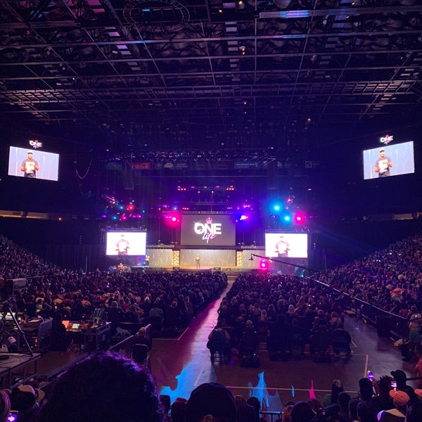 Photo taken at MGM Grand Garden Arena by Super S. on 7/30/2019