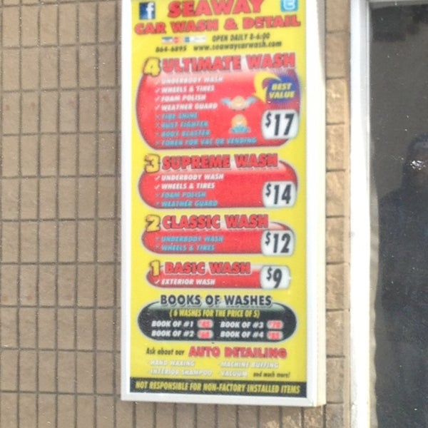 Seaway Car Wash Malletts Bay Colchester, VT