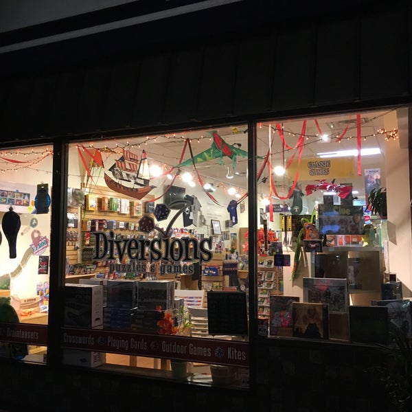 Photo taken at Diversions Puzzles and Games by Joshua T. on 9/29/2018