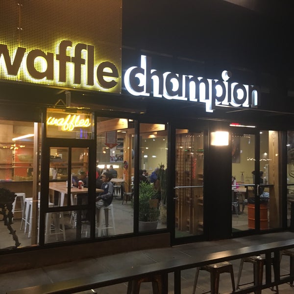 Photo taken at Waffle Champion by Joshua T. on 12/2/2018