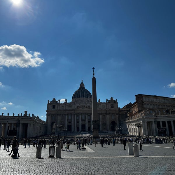 Photo taken at Vatican City by Mustafa K. on 4/21/2023