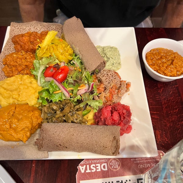 Photo taken at Desta Ethiopian Kitchen by Frank A. on 7/3/2022