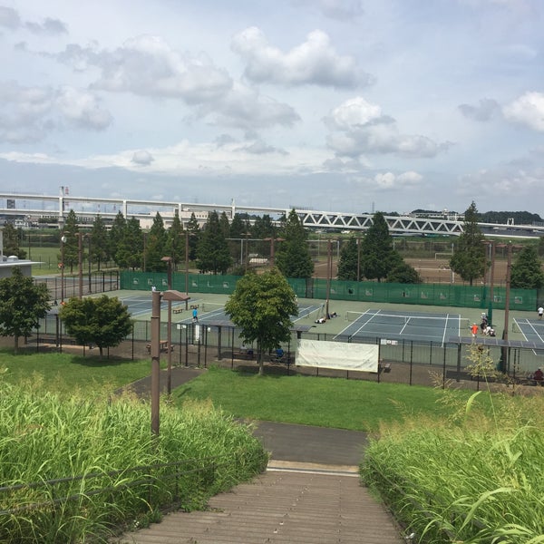 新横浜公園テニスコート 横浜市 Da Tenis Kortu