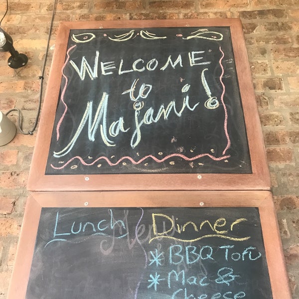 Photo taken at Majani Restaurant by Monique W. on 2/16/2018