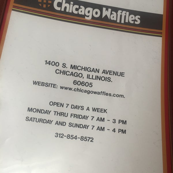Foto tirada no(a) Chicago Waffles por Monique W. em 2/21/2016