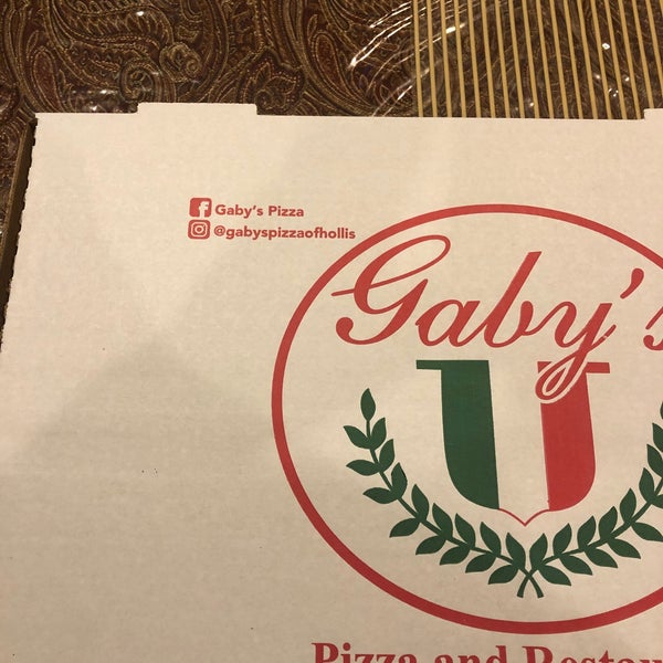 Photo taken at Gaby&#39;s Pizza by Ed on 2/18/2021