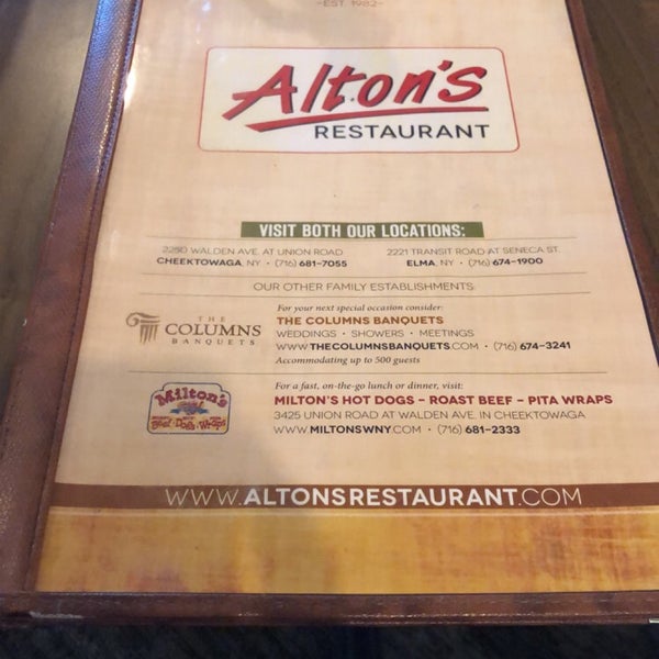 Photo taken at Alton&#39;s Restaurant by Ed on 7/19/2019