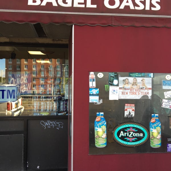Photo taken at Bagel Oasis by Ed on 10/24/2016