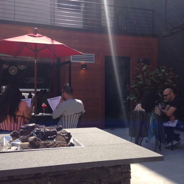 New space- great Spanish fusion and love backyard. Brunch is $15 all you can drink.