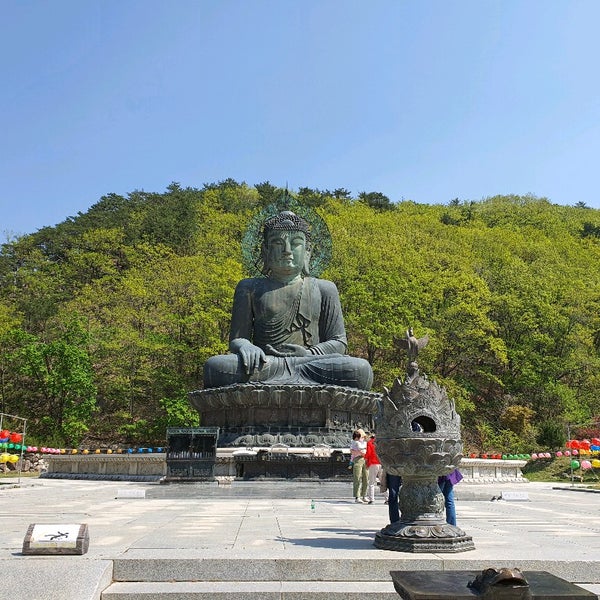 설악산 신흥사 통일대불 - 속초시, 강원도 설악산 신흥사 통일대불