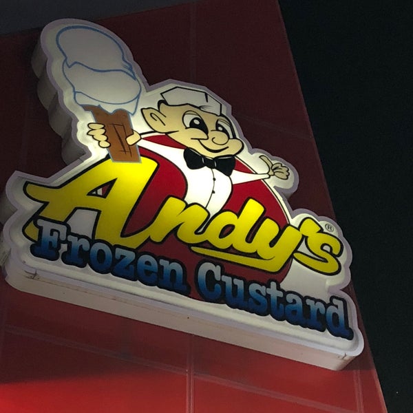 Photo taken at Andy&#39;s Frozen Custard by Amy G. on 10/27/2018