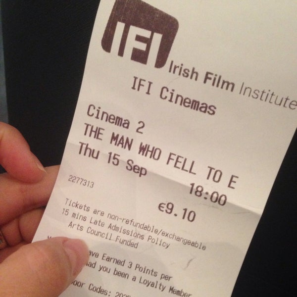 9/15/2016 tarihinde Nana M.ziyaretçi tarafından Irish Film Institute (IFI)'de çekilen fotoğraf