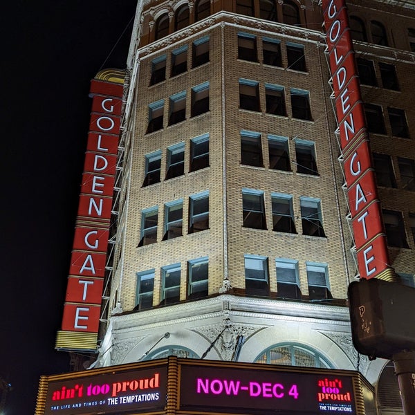 11/19/2022 tarihinde Glory B.ziyaretçi tarafından Golden Gate Theatre'de çekilen fotoğraf
