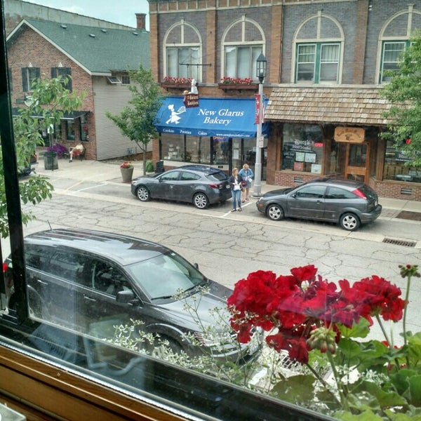 Photo taken at New Glarus Hotel by Aaron B. on 6/20/2015