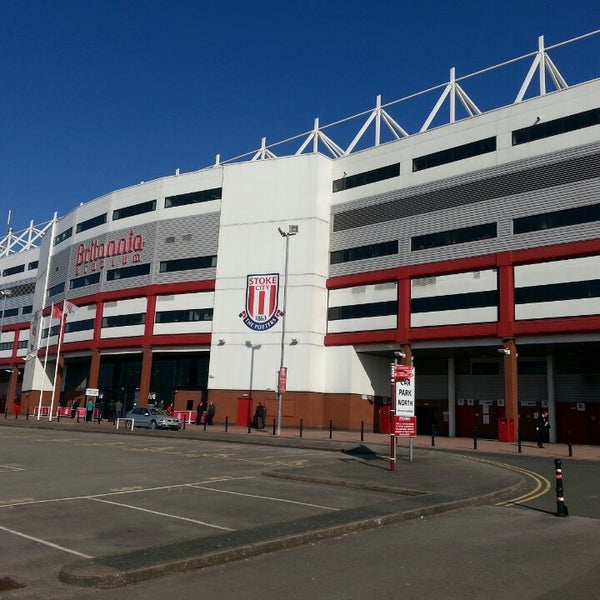 Britannia Stadium Soccer Stadium In Stoke On Trent