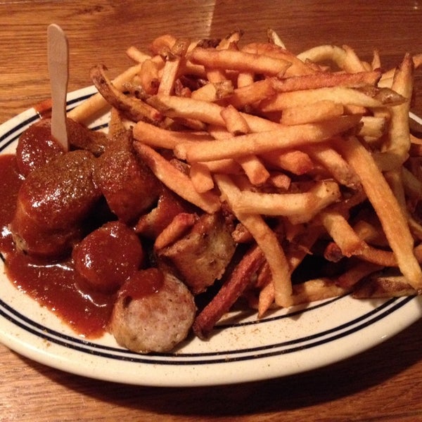 Photo taken at Wechsler&#39;s Currywurst by Andrew S. on 6/26/2014