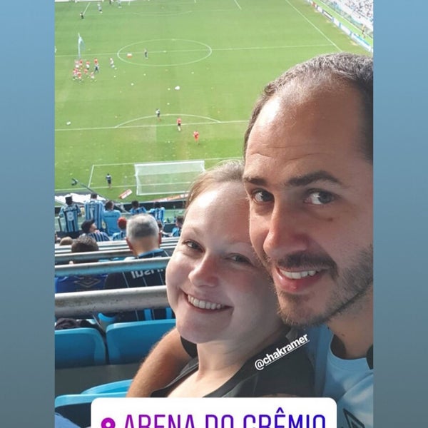 Photo taken at Arena do Grêmio by Charlene K. on 12/1/2019