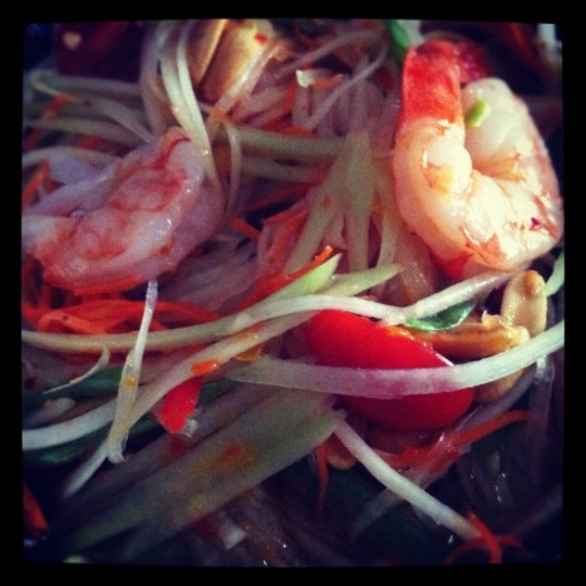 Photo taken at Mai Thai Restaurant by Ujena on 12/3/2012