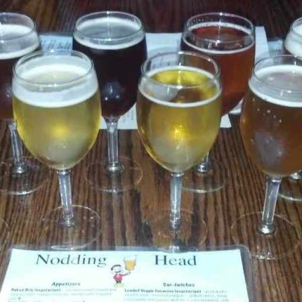 Photo taken at Nodding Head Brewery &amp; Restaurant by Jim A. on 6/26/2013