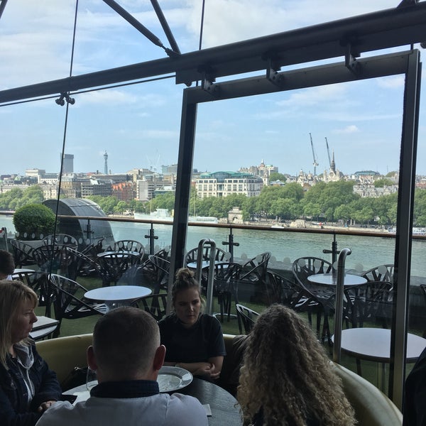 Photo taken at OXO Tower Brasserie by Gary S. on 5/7/2017