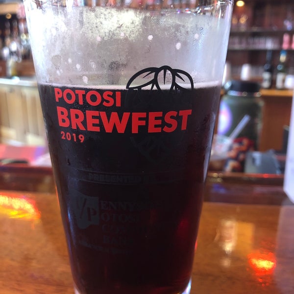 Photo taken at Potosi Brewing Company by Dave S. on 8/8/2020