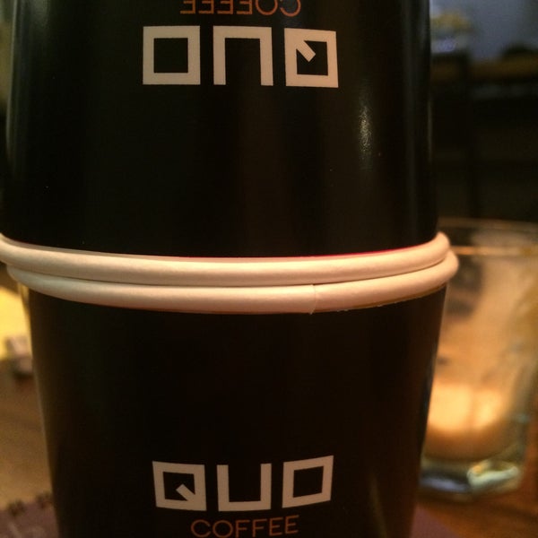 Das Foto wurde bei QUO Coffee von Bilgin D. am 4/25/2016 aufgenommen