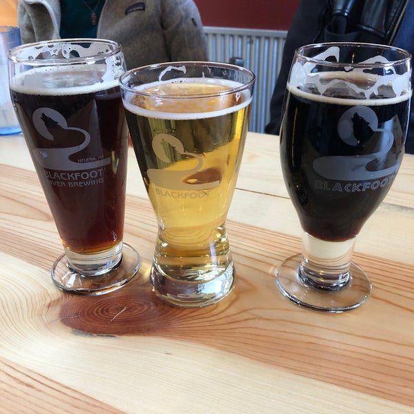 Photo taken at Blackfoot River Brewing Company by Melissa D. on 5/4/2021