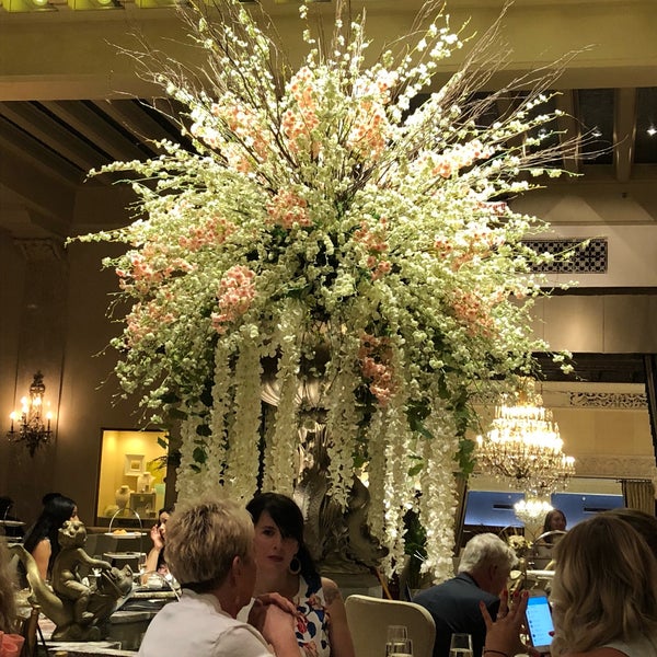 Photo taken at Palm Court at The Drake Hotel by Melissa D. on 4/28/2018