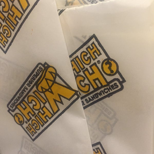 Photo taken at Which Wich? Superior Sandwiches by Justine R. on 11/19/2016