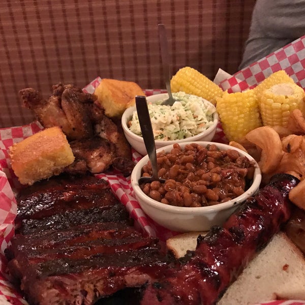 Photo taken at Famous Dave&#39;s Bar-B-Que by Chris S. on 1/10/2017