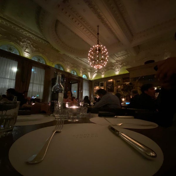 Photo taken at Berners Tavern by Khalid S. on 12/24/2019