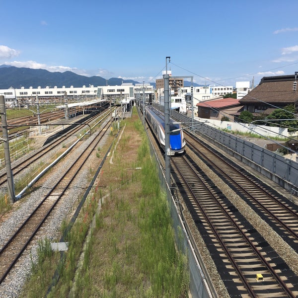 篠ノ井駅構内こ線人道橋 長野市の橋