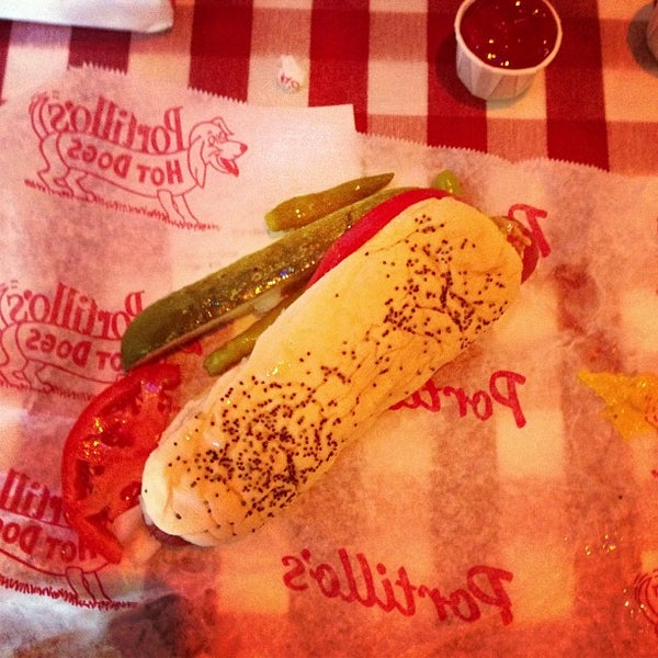 Photo taken at Portillo&#39;s by Chip R. on 6/7/2013