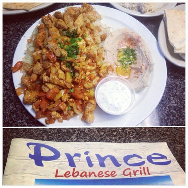 Photo taken at Prince Lebanese Grill by Suzanna G. on 10/16/2012