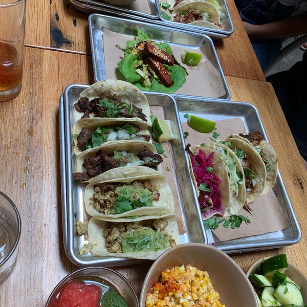 Photo taken at bartaco Hyde Park by Dennis M. on 8/10/2019