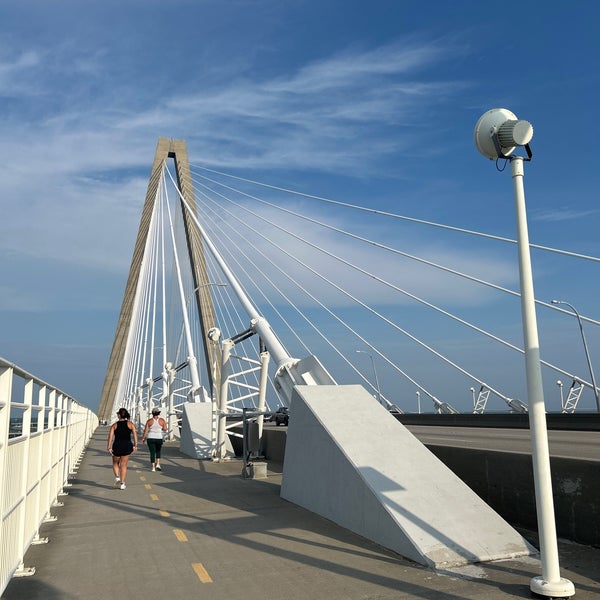 Photo taken at Arthur Ravenel Jr. Bridge by Patrick C. on 7/3/2023