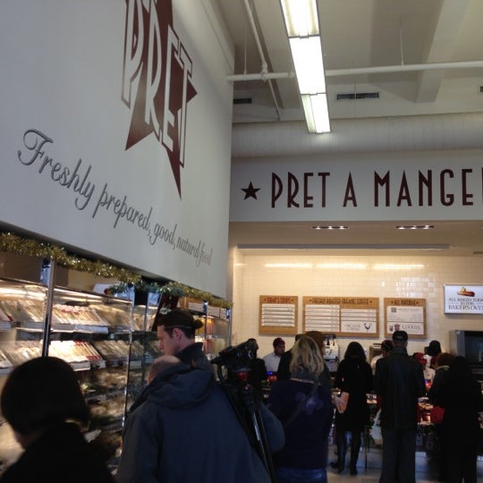 Photo taken at Pret A Manger by Oshi Y. on 12/3/2012