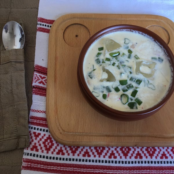 Ukrainian cold soup