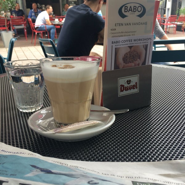 7/29/2016 tarihinde Franske B.ziyaretçi tarafından Babo Café'de çekilen fotoğraf