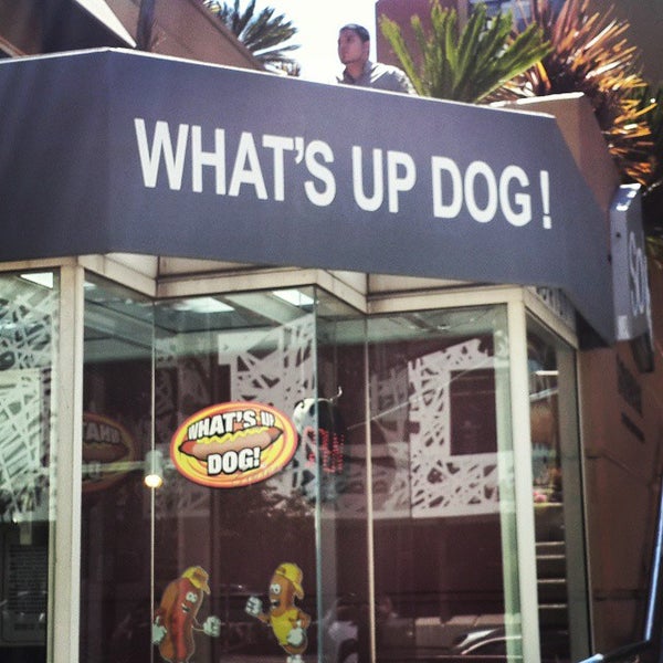 Photo taken at What&#39;s Up Dog! by Jason T. on 7/28/2015