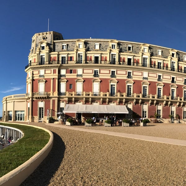 Photo taken at Hôtel du Palais by Kirsten A. on 5/7/2017