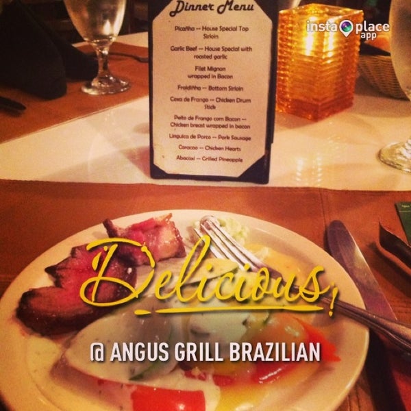 Photo taken at Angus Grill Brazilian Steakhouse by Suzanna Patricia M. on 3/2/2013
